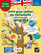 Mon gros cahier de comptines pour apprendre l'anglais