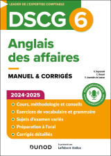 Dscg 6 - anglais des affaires - manuel - 2024-2025