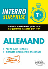 Allemand. interro surprise. classe de terminale. nouveaux programmes