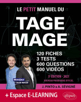 Le petit manuel du tage mage – 3 tests blancs + 120 fiches de cours + 600 questions + 600 vidéos – édition 2021