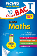 Objectif bac fiches détachables spécialité maths tle