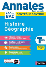 Annales bac 2024 - histoire géographie terminale- corrigé