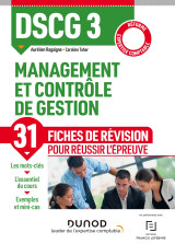 Dscg 3 - management et contrôle de gestion - fiches de révision