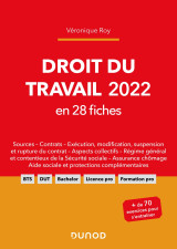 Droit du travail 2022 en 28 fiches