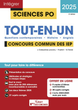 Sciences po - concours commun des iep 2025 - tout-en-un