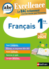 Abc bac excellence français 1re 2025