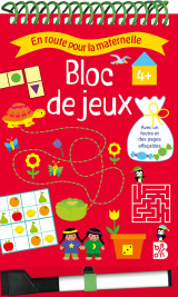Erpm bloc de jeux avec spirales et feutre 4+