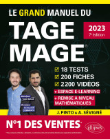 Le grand manuel du tage mage – n°1 des ventes – 18 tests blancs + 200 fiches de cours + 2200 vidéos – édition 2023