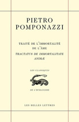 Traité de l'immortalité de l'âme / tractatus de immortalitate animæ