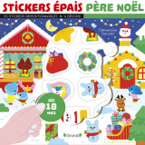 Stickers épais - père noël