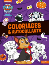 La pat' patrouille - coloriages et autocollants halloween