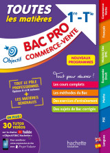 Objectif bac pro métiers du commerce et de la vente (1re et term) - toutes les matières - bac 2024