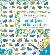 Mini jeux et labyrinthes - mini boîte avec feutre veleda