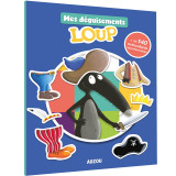 Cahier de stickers - mes déguisements loup