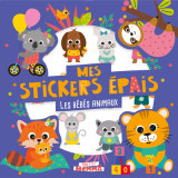 Mon p'tit hemma - mes stickers épais - les bébés animaux