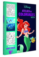 Disney teens - atelier de coloriages - sous l'océan