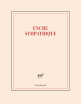 Carnet grand format "encre sympathique" (papeterie)