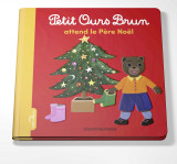 Petit ours brun attend le père noël