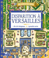 Disparition à versailles - livre avec carte