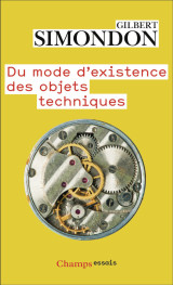 Du mode d'existence des objets techniques