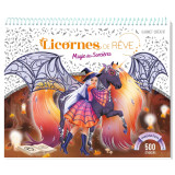 Licornes de rêve - carnet créatif - magie des sorcières