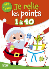 Relie points de 1 a 40 noel