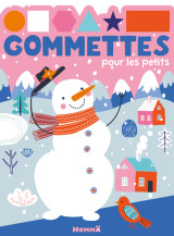 Gommettes pour les petits (bonhomme de neige)