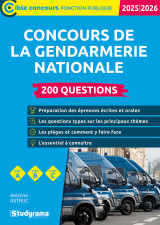 Concours de la gendarmerie nationale – 200 questions