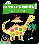 Gommettes rondes dinosaures