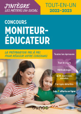 Concours moniteur éducateur - 2022-2023 - tout-en-un