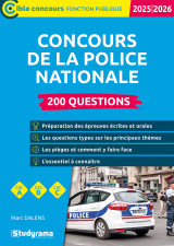 Concours de la police nationale – 200 questions