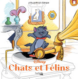 Les carrés d'art thérapie disney chats & félins