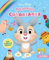 Disney baby - mes premiers coloriages - la ferme