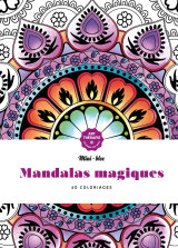 Mini-bloc d'art-thérapie mandalas magiques