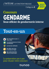 Concours sous-officier de gendarmerie interne - 2023-2024