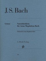 Jean sebastien bach : petit livre pour anna magdalena bach - avec indications de doigtes - piano