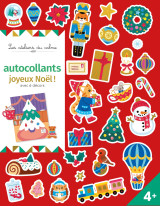 Autocollants joyeux noël ! avec 6 décors