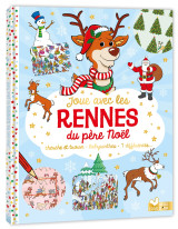 Joue avec les rennes du père noël