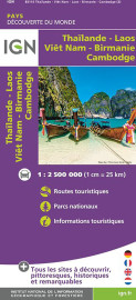 85110 thailande/vietnam/laos/cambodge  1/2m