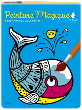 Peinture magique animaux mer