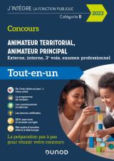 Concours animateur territorial, animateur principal - 2023