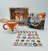 Mon atelier mug cake + stickers - renard