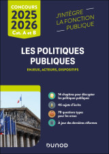 Les politiques publiques 2025-2026