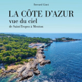 La côte d'azur vue du ciel