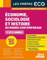 Economie, sociologie et histoire du monde contemporain - prépas ecg 