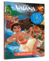 Vaiana - mon histoire à dessiner (livre et tablette magique effaçable) - disney