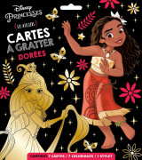 Disney princesses - les ateliers disney - cartes à gratter dorées