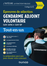 Epreuves de sélection gendarme adjoint volontaire 2022