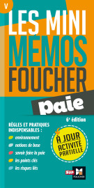 Les mini memos foucher -  paie - 6e édition - révision