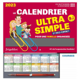 Frigobloc le mini calendrier ultra simple pour une famille organisée ! (de sept. 2022 à déc. 2023)